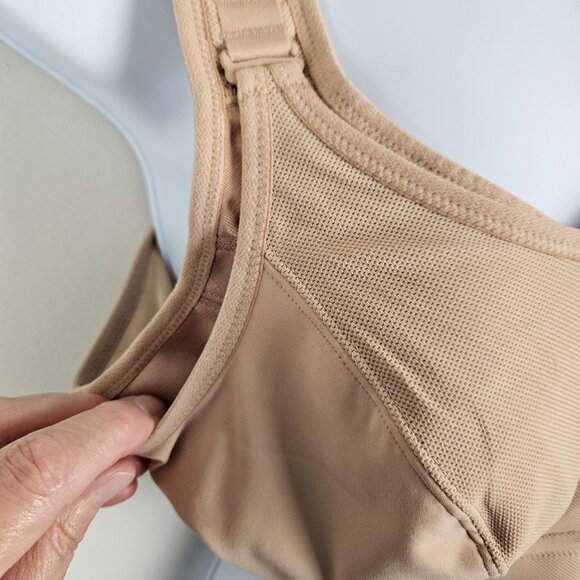 Zero Bound High Impact Sports Bra For Women Full Coverage Size 38D Nude Running - Picture 4 of 10